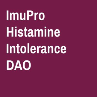 Histamine intolerance DAO